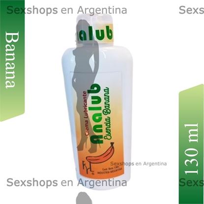 Crema lubricante anal fragancia banana 130cc